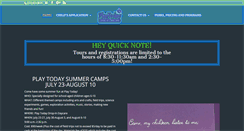 Desktop Screenshot of playtodaydropin.com